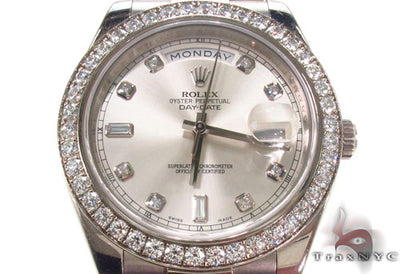 Rolex Day-Date II White Gold 218239 34718 - Image 1