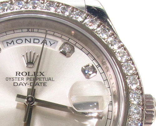 Rolex Day-Date II White Gold 218239 34718 - Image 5