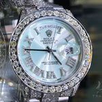 Rolex Day Date Mother of Pearl 18K Gold and Stainless Steel 61377 - Image 2