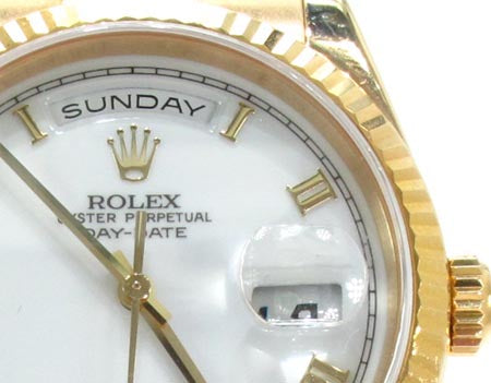 Rolex Yellow Gold Day Date Watch 118238 27952 - Image 6