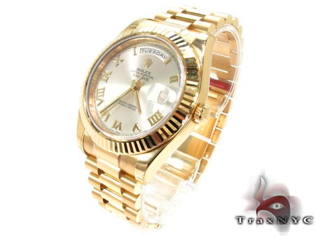 Rolex Day-Date II Yellow Gold 218238 27954 - Image 4