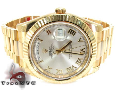 Rolex Day-Date II Yellow Gold 218238 27954 - Image 5