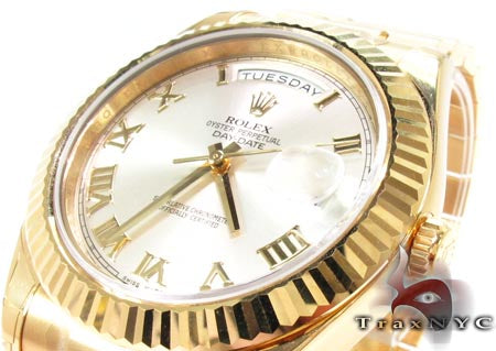 Rolex Day-Date II Yellow Gold 218238 27954 - Image 8
