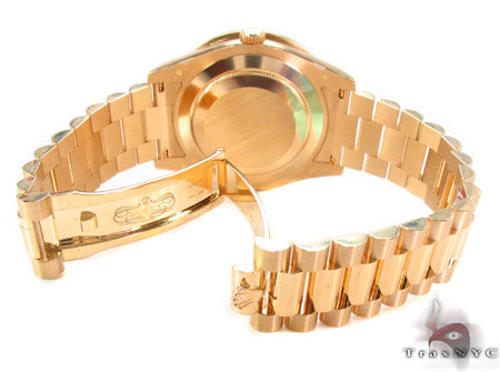 Rolex Day-Date II President Yellow Gold 218238 34717 - Image 11