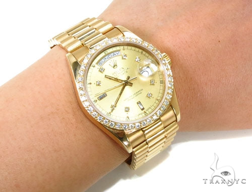 Rolex Day-Date Yellow Gold Watch 36mm 40167 - Image 12