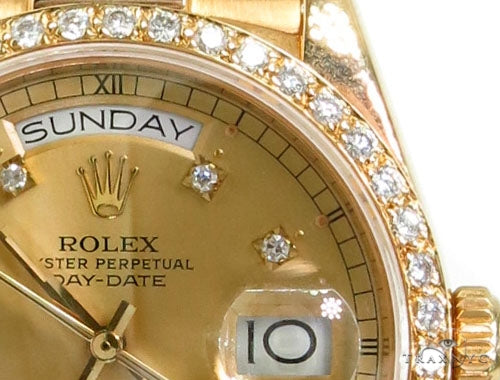 Rolex Day-Date Yellow Gold Watch 36mm 40167 - Image 6