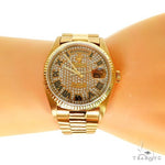 Rolex Day-Date18038 36mm 18k Yellow Gold Diamond Dial 69092 - Image 5