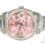Rolex Date Just Floral Pink Steel 116200 44758 - Image 6