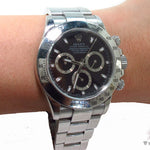 Rolex Classic Daytona Steel Watch 116520 33403 - Image 12