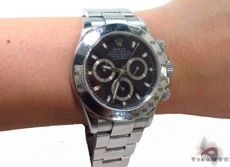 Rolex Classic Daytona Steel Watch 116520 33403 - Image 12
