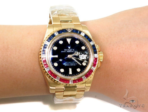 Rolex GMT II Yellow Gold 116758 37900 - Image 13