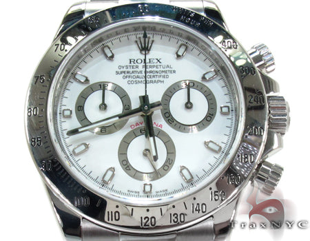 Rolex Daytona Steel Watch 116520 27620 - Image 1