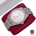 Rolex Oyster Perpetual 41mm 124300 Silver Stick Dial Oyster Bracelet B & C 2020 69740 - Image 4