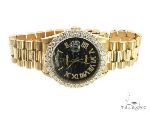 18K Yellow Gold Rolex President Day-Date 63854 - Image 4