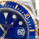Rolex Submariner Gold and Steel 116613 blu 28691 - Image 6