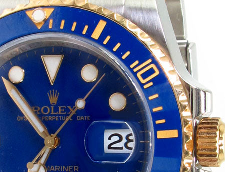 Rolex Submariner Gold and Steel 116613 blu 28691 - Image 6