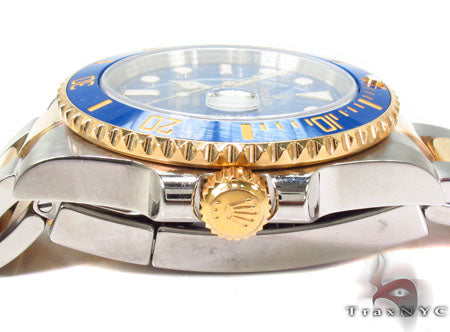 Rolex Submariner Gold and Steel 116613 blu 28691 - Image 7