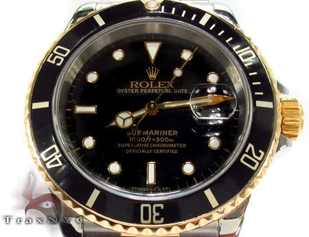 Rolex Submariner Yellow Gold and Steel 16613 29039 - Image 1
