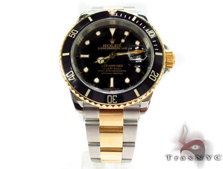 Rolex Submariner Yellow Gold and Steel 16613 29039 - Image 2