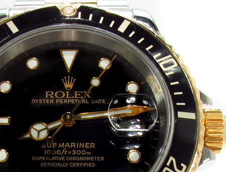 Rolex Submariner Yellow Gold and Steel 16613 29039 - Image 4
