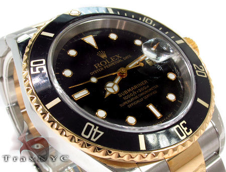 Rolex Submariner Yellow Gold and Steel 16613 29039 - Image 5