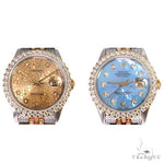 Rolex Two-Tone DateJust 36mm Diamond Bezel Watch 66888 - Image 1