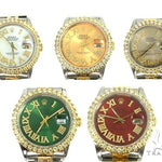 Rolex Two-Tone DateJust 36mm Diamond Bezel Watch 66438 - Image 1