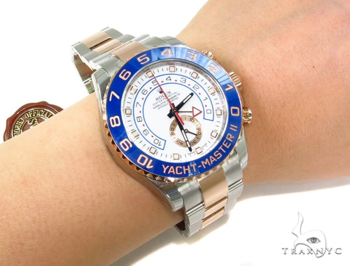 Rolex Yacht-Master II Steel and Everose Gold 116681 37874 - Image 13