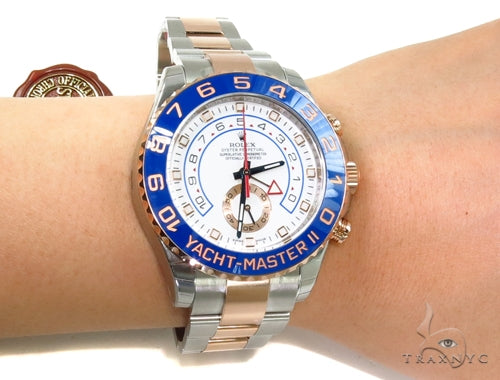 Rolex Yacht-Master II Steel and Everose Gold 116681 37874 - Image 12