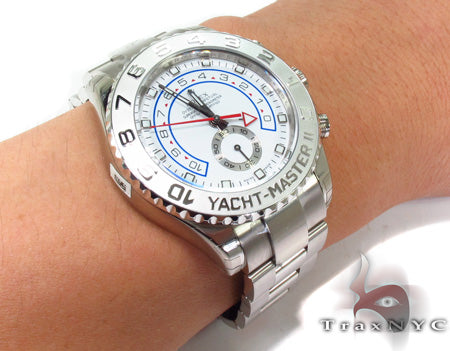 Rolex Yacht-Master II White Gold 116689 29020 - Image 11