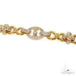 Rolo and Clover Diamond Bracelet 69707 - Image 3
