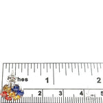 Romania Sapphire Flower Earrings 67134 - Image 4