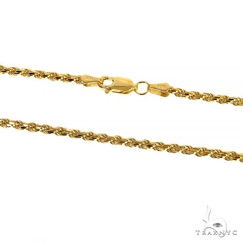 Hollow Rope Gold Chain 23.95 Inches 2.7mm   40344 - Image 3