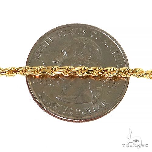 Rope Gold Chain 23.95 Inches 2.7mm 40344