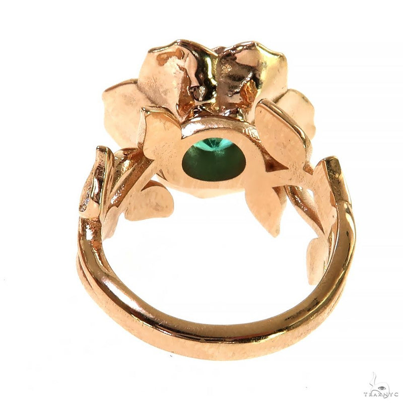 Rose Garden Emerald Ring 69765 - Image 4