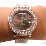 Rose Gold Day-Date Presidential Diamond Rolex Watch 36728 - Image 11