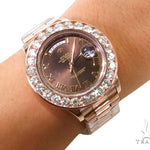 Rose Gold Day-Date Presidential Diamond Rolex Watch 36728 - Image 12