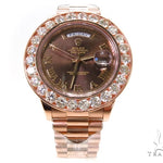 Rose Gold Day-Date Presidential Diamond Rolex Watch 36728 - Image 2