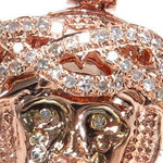 Rose Gold Jesus Diamond Pendant 65477 - Image 3