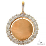 Rotating Flower Frame Diamond Photo Pendant 68546 - Image 1