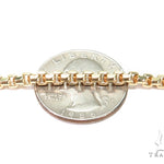 14k Yellow Gold Hollow Round Box Chain 24 Inches 3mm   40910 - Image 3