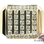 Round Cut Channel Diamond Medium Ring 26535 - Image 2