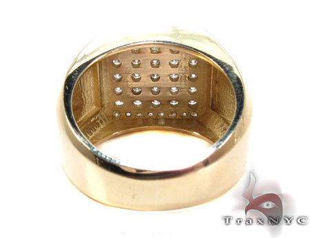 Round Cut Channel Diamond Medium Ring 26535 - Image 6