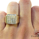 Round Cut Channel Diamond Medium Ring 26535 - Image 7