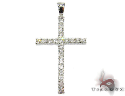 Round Cut Cross Crucifix 3 1998 - Image 1