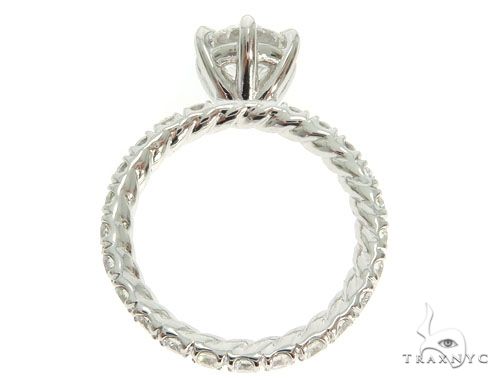 Round Cut Engagement Ring 61467 - Image 7