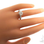 Round Cut Engagement Ring 61467 - Image 9