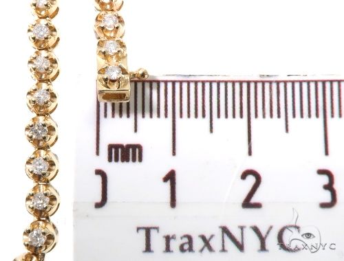 Round Cut Prong Diamond Chain 22 Inches 4mm   64001 - Image 9