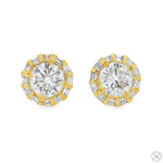 Round Diamond Studs 70760 - Image 1