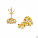 Round Diamond Studs 70760 - Image 4